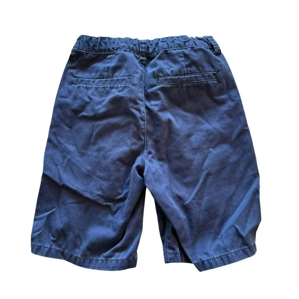 Boys size 8 Gymboree navy cargo shorts